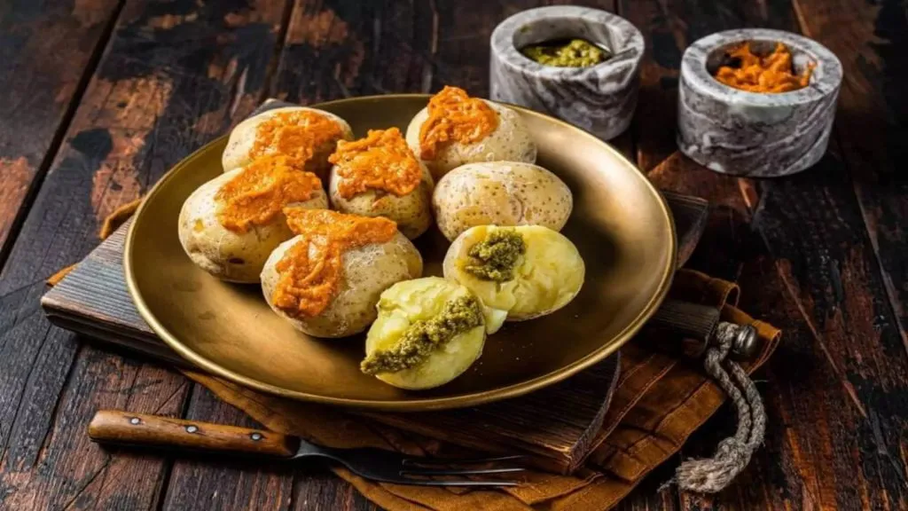 canarian food - papas arrugas